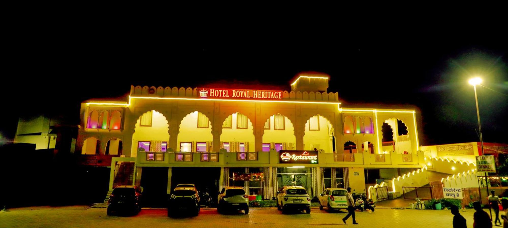 Hotel Royal Heritage Bharatpur Bagian luar foto